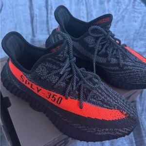 Yeezy Boost 350 V2 Black and Orange
